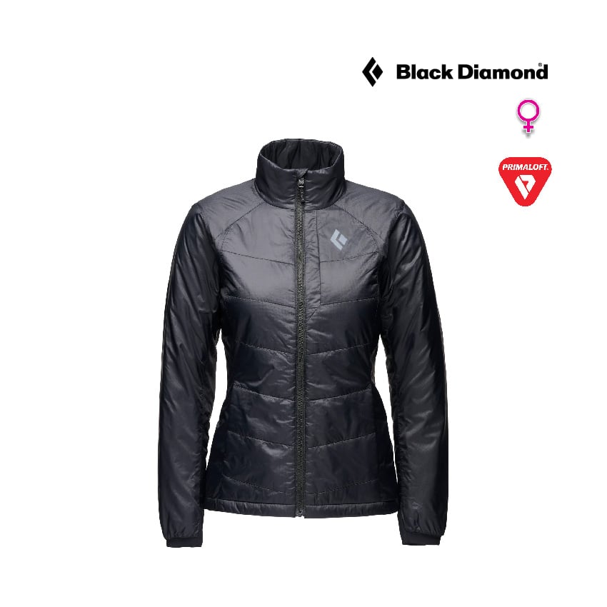 【Black Diamond】 Women's Solution 2.0 Jacket 女款保暖外套 PrimaLoft® 黑色